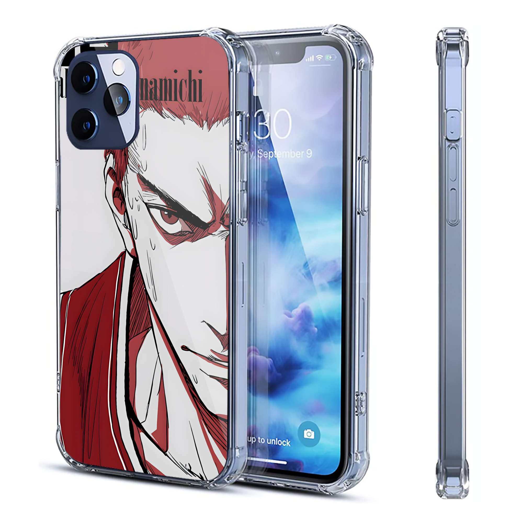 （画像用） SLAM DUNK／スラムダンク 【iPhone 12シリーズ対応】透明スマホケース（クリアソフトケース）